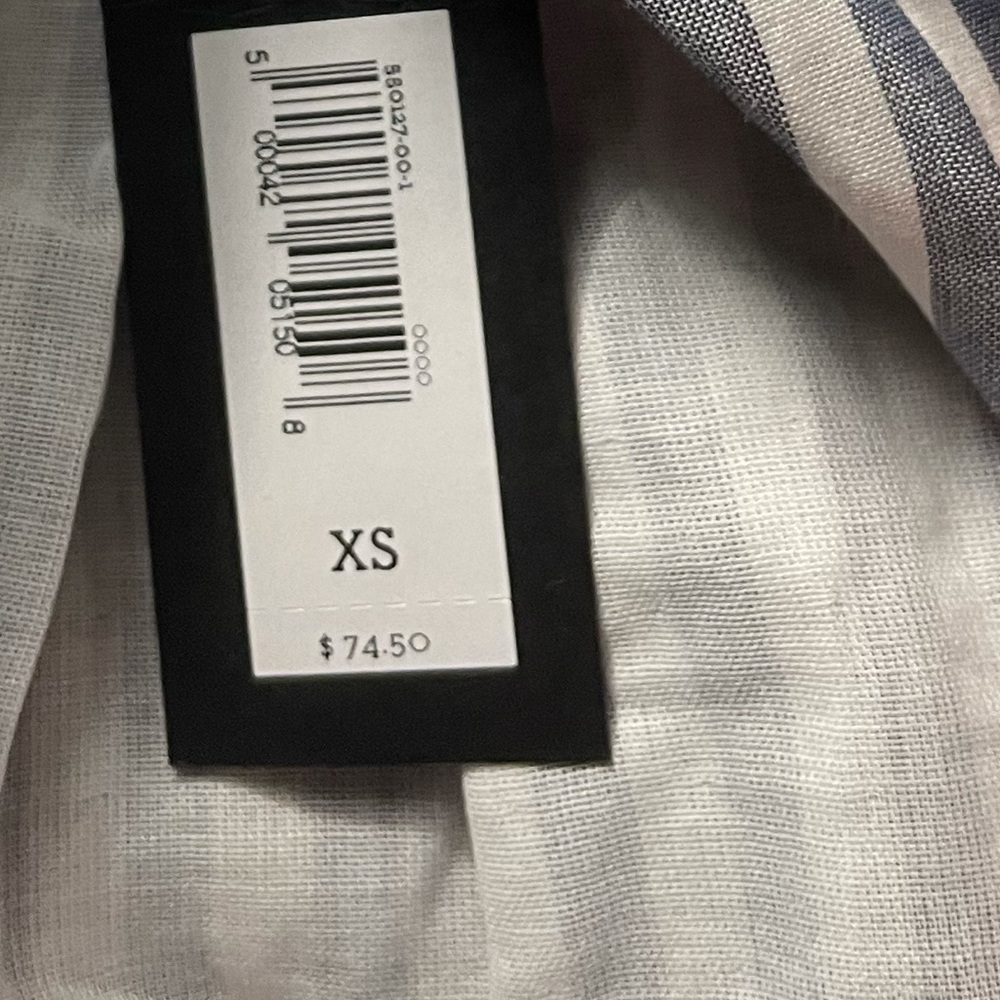 Banana Republic Cotton Gauze Roll Cuff Shirt - Picture 7 of 8
